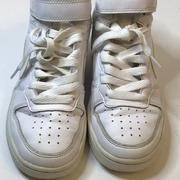 NIKE AIR WHITE UPPER  SNEAKERS SZ 4.5Y - Picture 8 of 12